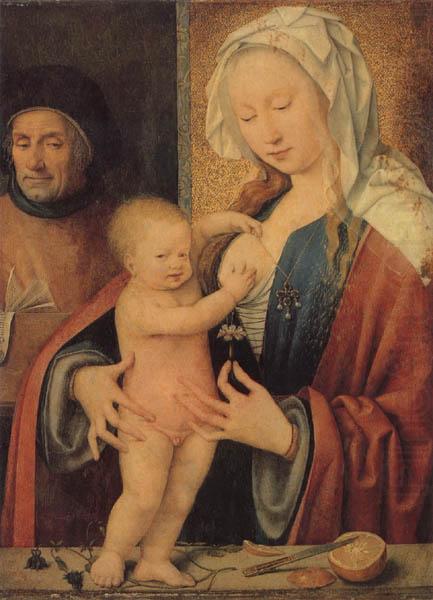 Joos van cleve Holy Family china oil painting image